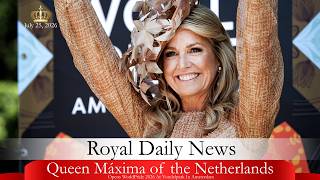 Queen Máxima of the Netherlands Makes History Opening World Pride 2026 | More #royalnews