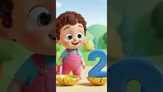 Number songs | Learn Numbers 1 to 4 | Nursery rhymes #babysongs #childrensongs #kidsentertainment