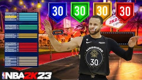 Best Steph Curry build with 99 3 pointer in NBA 2k23 must use