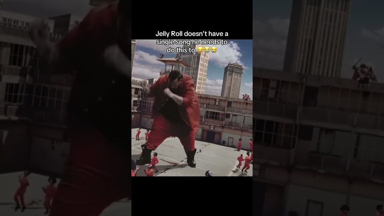 Why did jelly roll do a sonic the hedgehog spin to breakout of jail? 😭😭😂😂😂 