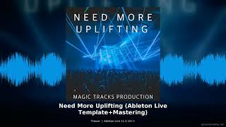 Need More Uplifting Trance Ableton Live Template Mastering