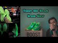 Yeezy 350 boost green glow  reviewunboxing with cinematic shot sifat siddique