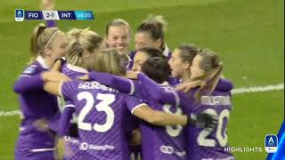  Boquete mostruosa! Tripletta show al Viola Park false#serieafemminile eBay 2023/24