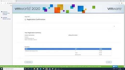 019 #vmwaredailytip | What does the #VMworld2020 Registration Process look like | #VMUG #vExpert