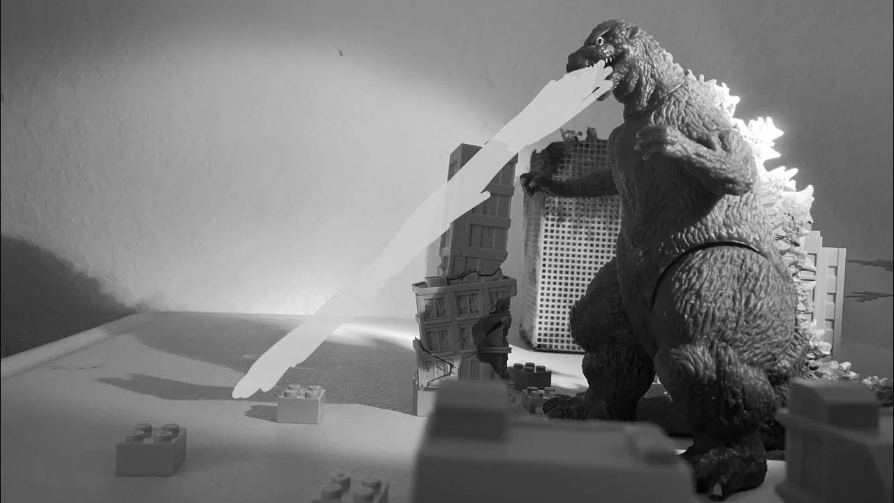 Godzilla 1954 ( stop motion) YouTube