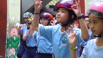 Vũ điệu "Đủ ba bước, rước bình an" - trường Tiểu học Phùng Hưng, quận 11, Tp. HCM