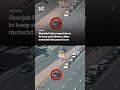 Sharjah Police urge drivers to keep safe distance after motorist hits queued cars