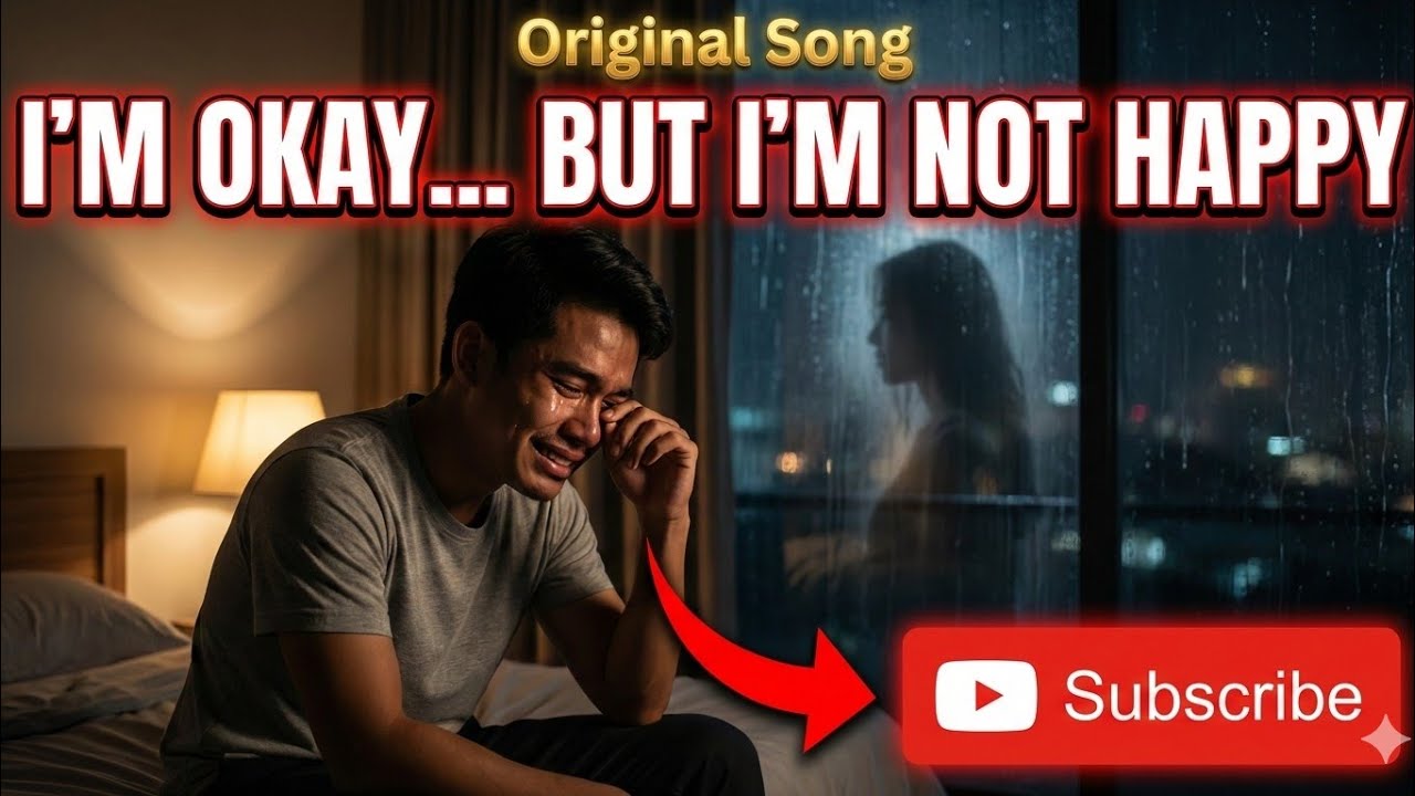 I'm Okay… But I'm Not Happy 💔 Original English Heartbreak Song - YouTube