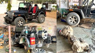 Finally आज अपन Jeep क 4X4 Gear Box चल ह गय Part-3