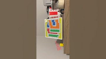 Making a new cube mosaic #cubing