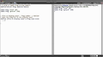 DrRacket 13 -- Functions for Compound Data