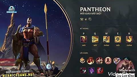 Cách lên đồ pantheon top mua9 lam mali năm 2024