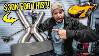 Thumbnail for How To Make A $30,000 Titanium Exhaust For A $2,000,000 Flooded McLaren P1 FROM SCRATCH