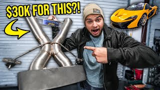 How To Make A 30000 Titanium Exhaust For A 2000000 Flooded Mclaren P1 From Scratch