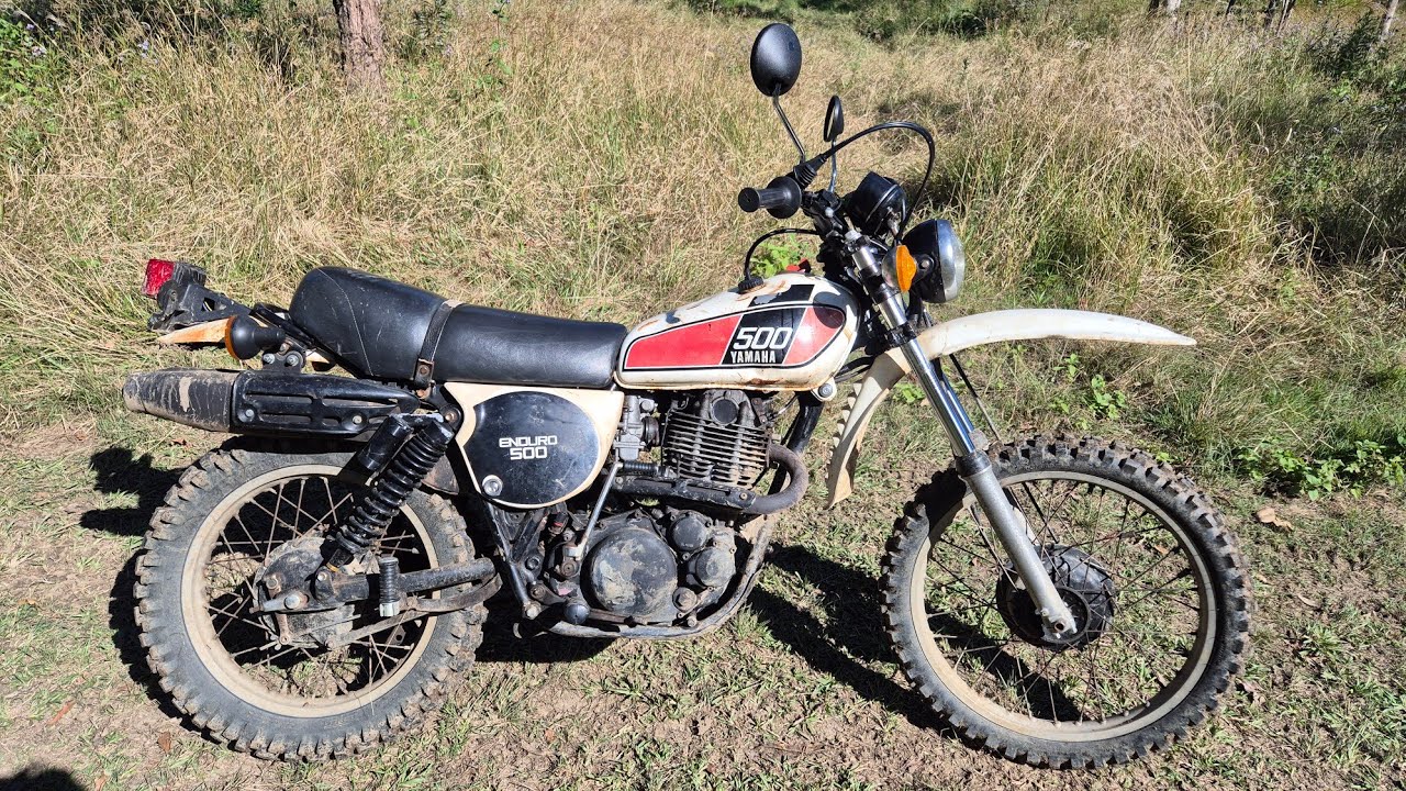 1976 Yamaha XT500 Sound and ride