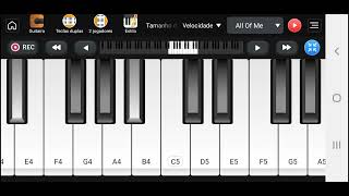 tocando a musica al of me no site LibAds
