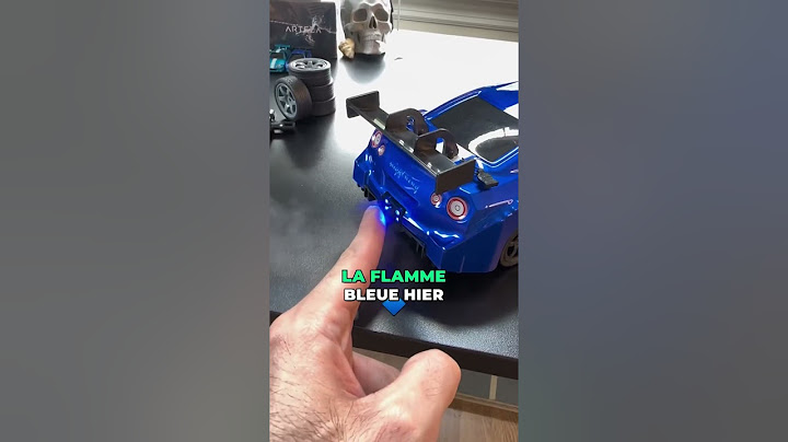 Découvrez la voiture télécommandée qui peut déraper et les figures stylées que je fais avec ! 🏎️💨