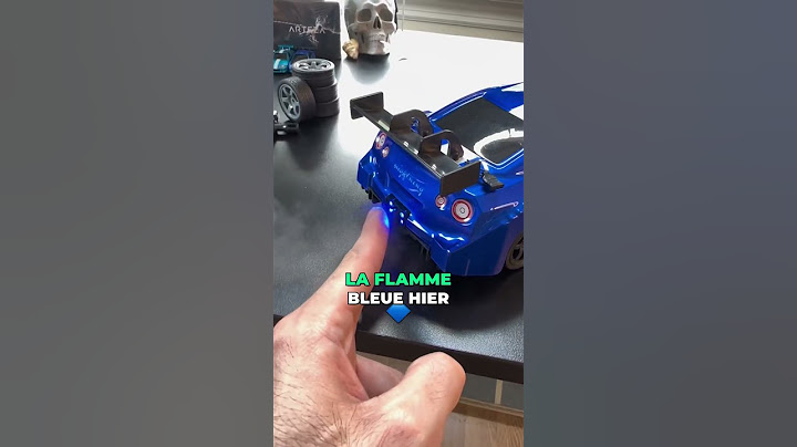 Découvrez la voiture télécommandée qui peut déraper et les figures stylées que je fais avec ! 🏎️💨