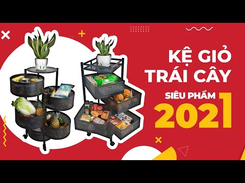 Video Những tiện ích mà kệ giỏ đựng trái cây KN-152 mang lại... - youtube