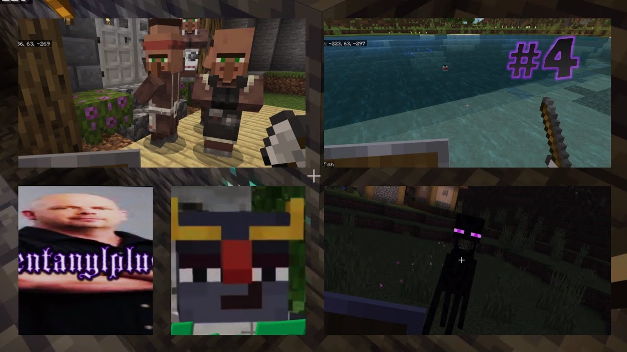 Problem solving! | Minecraft Let's play #4 | (w/ fentanylpluGG ...