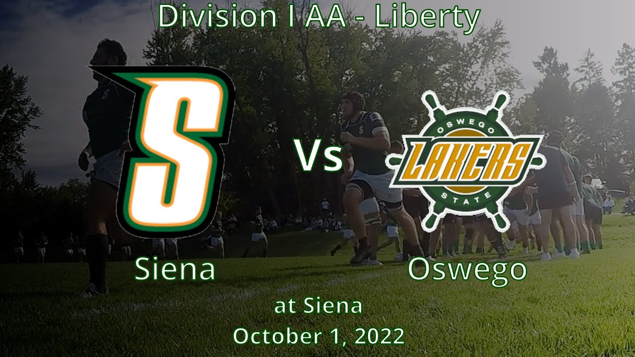 Rugby: Siena vs Oswego - October 1, 2022 - YouTube