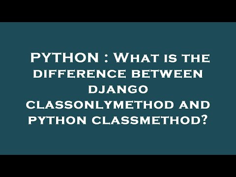 PYTHON : What