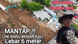 Download Lagu UPDATE MINGG SORE KALI WADAS TERKINI , KALI TETAP 6 METER TIDAK JADI 2 METER TANGGUL SUDAH TERBENTUK MP3