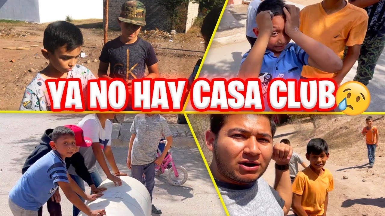 NOS TUMBARON LA CASA CLUB 😢 / TENDREMOS CANCHA DE FUT BOL ⚽️ 