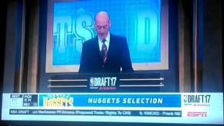 Nuggets select Donovan Mitchell (traded to utah)