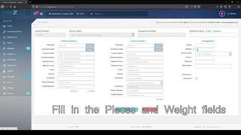 SYSX: Consignment Creation