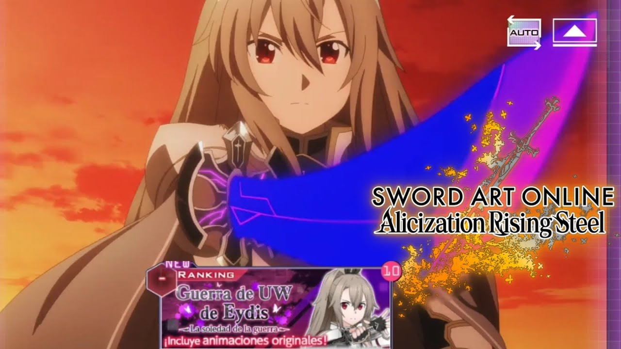 SAOARS Alicization Rising Steel Event] Guera Uw de Eydis #3  pide disculpas a ella
