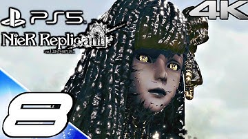 NIER REPLICANT PS5 Gameplay Walkthrough Part 8 - Mermaid & Roc Boss Fight (4K 60FPS) FULL GAME