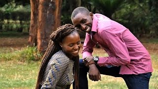 Counting Down to Big Day : Elizabeth + Edwin Save the Date Kenyan Wedding
