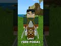 PERSONAGENS DE ATTACK ON TITAN NO MINECRAFT