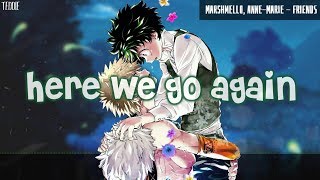Nightcore - FRIENDS (Male Cover) [Lyrics]