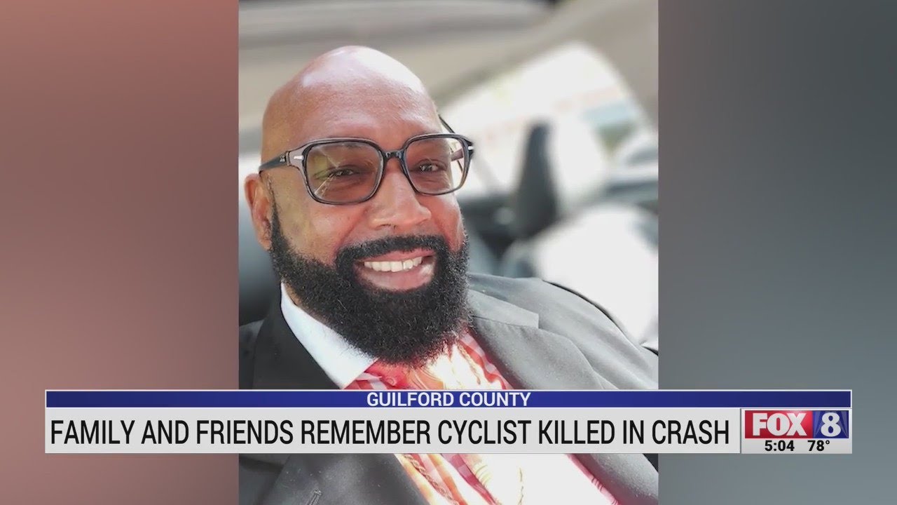 Guilford County friends, family remember cyclist killed in crash - YouTube