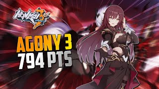 AGONY 3 DURANDAL 794 PTS - Honkai Impact 3rd AGONY 3 DURANDAL 794 PTS - Honkai Impact 3rd
