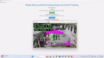AI-Powered People Entry & Exit Counting System Using Computer Vision