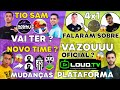 PLATAFORMA LOUDTV ? SPOILERS TIME LOS ! BAK e NOBRU FALAM do TIO SAM ! REKKON e JJ FALAM do 4x1 NFA