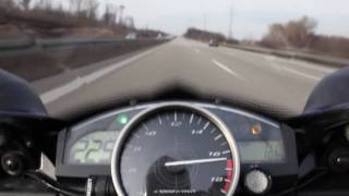 Yamaha R6 2007 Onboard Topspeed 295km/h (183mph) Resimi