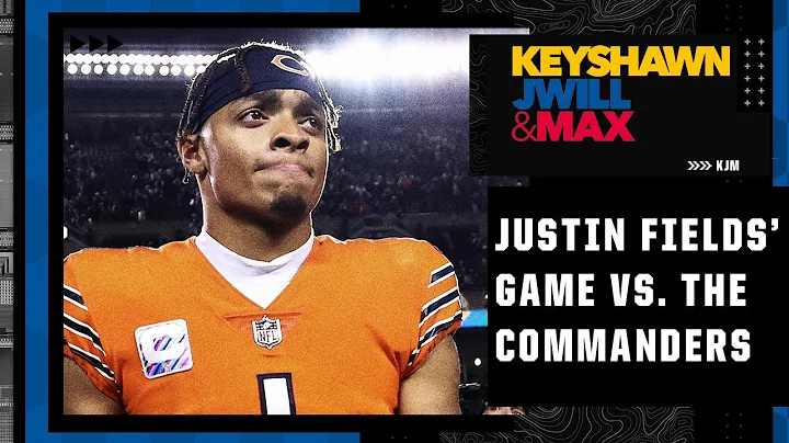 Evaluating Justin Fields' performance in the Bears...