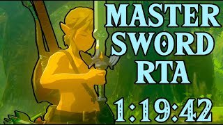 Master Sword Restricted speedrun in 1:19:42