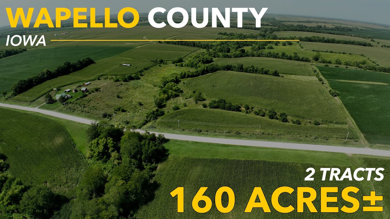 Bottger Aerial Tour Wapello County, Iowa YouTube