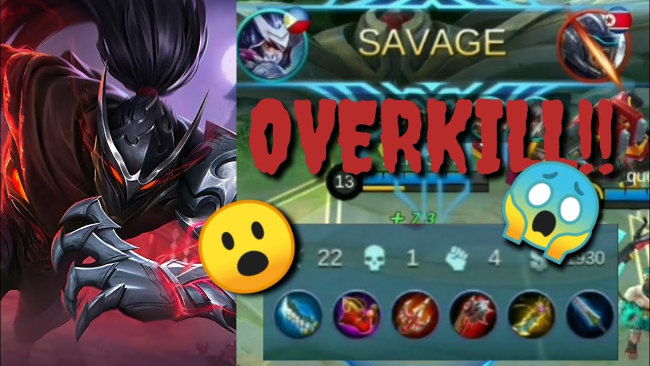 HAYABUSA SAVAGE | Highlights | Mobile legends - YouTube