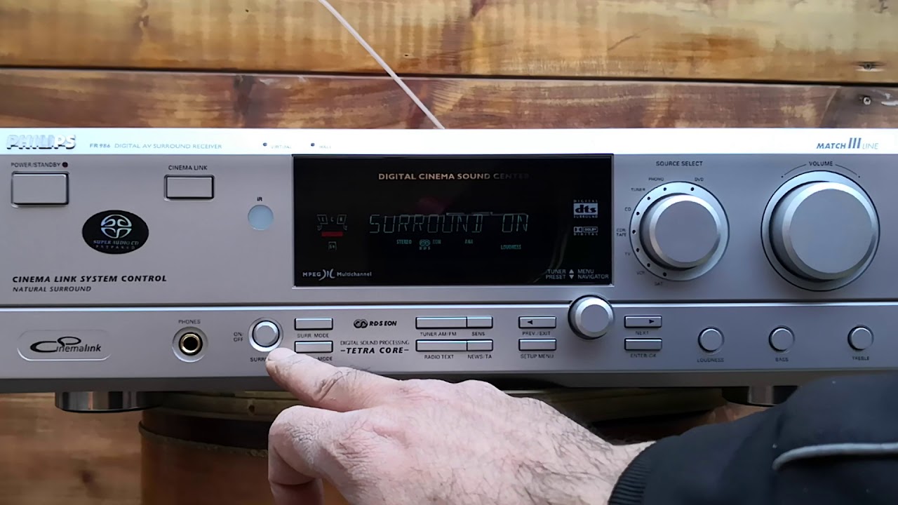 Philips FR986 Digital AV Surround 