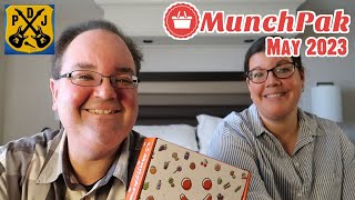 Munchpak Mini Snack Box - May 2023 Unboxing & Taste Test - Can Popcorn Be Ruined? - Parodeejay