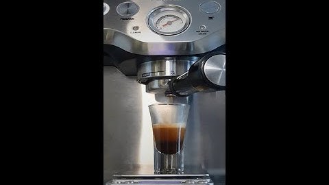 ASMR | Single shot espresso | Complete workflow | 1:2 ratio | Breville Infuser | Baratza Sette 270Wi