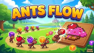 Ants Flow: Pixel Puzzle Game Gameplay Android Mobile