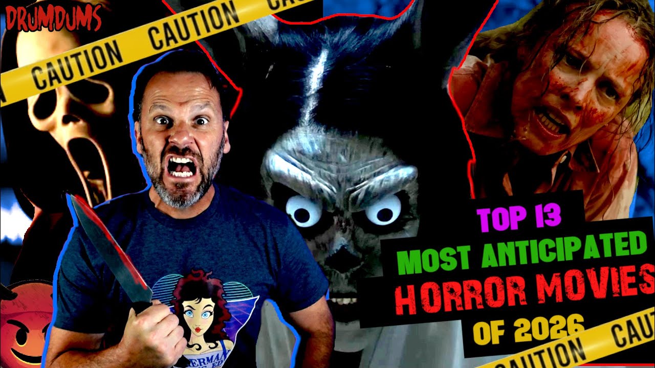 🚨 Топ-10 самых ожидаемых фильмов ужасов 2026 года (на самом деле 13!) 😮