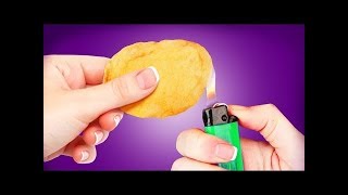 25 СУМАСШЕДШИХ ЛАЙФХАКА С ЕДОЙ